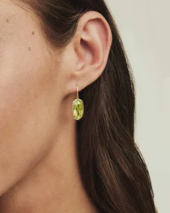 Lee Luxe Gold Drop Earrings