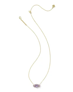 Lindy Rae Elisa Gold Short Pendant Necklace