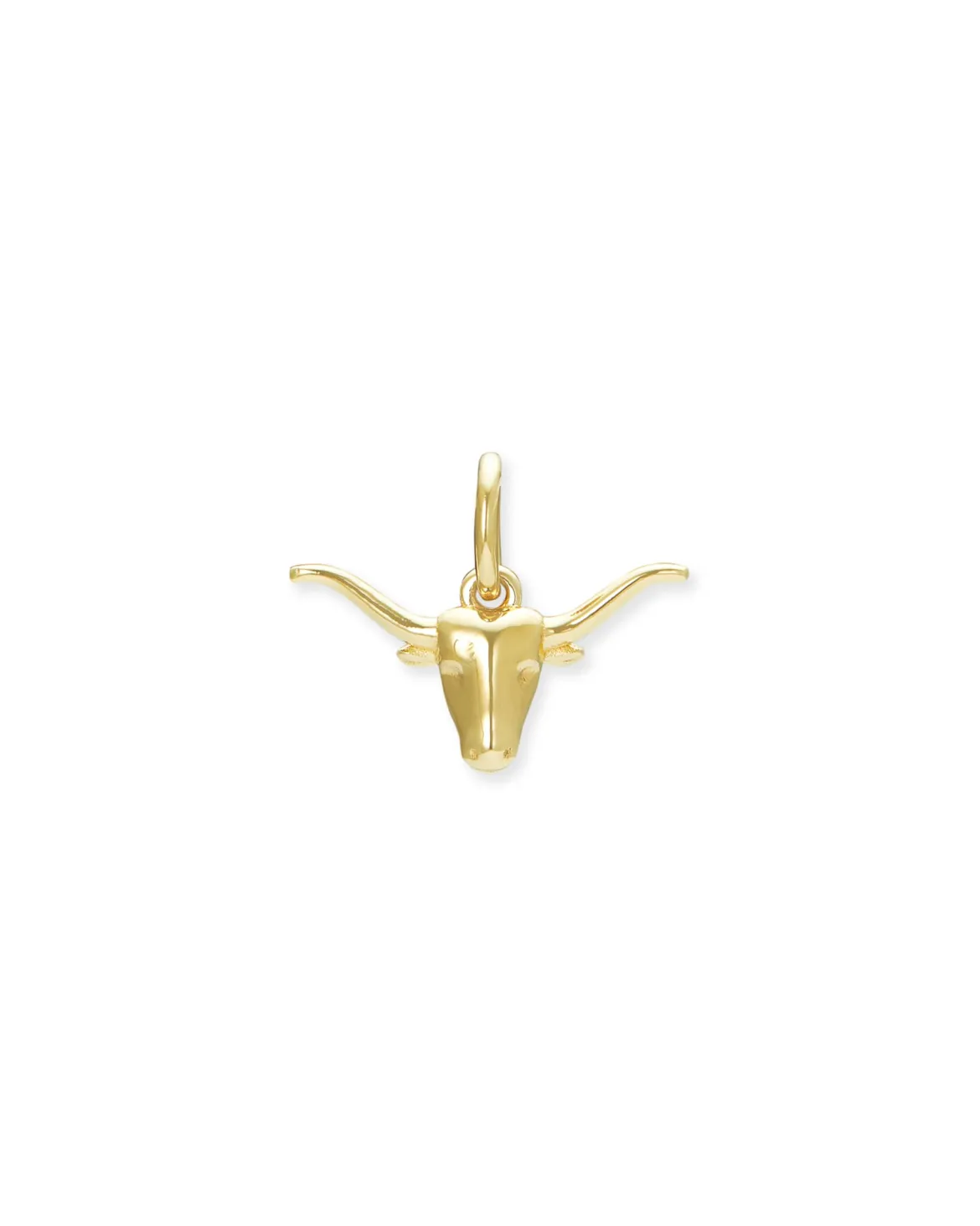 Longhorn Charm in 18k Gold Vermeil