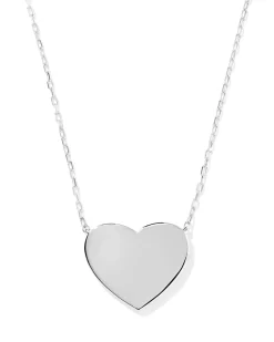 Mackenzie Sterling Silver Heart Pendant Necklace
