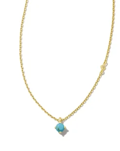 Maisie 18k Gold Vermeil December Pendant Necklace