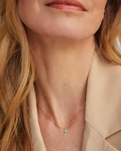 Maisie 18k Gold Vermeil December Pendant Necklace