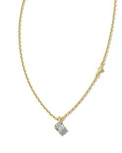 Maisie 18k Gold Vermeil March Pendant Necklace