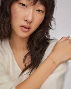 Maisie 18k Gold Vermeil May Delicate Chain Bracelet