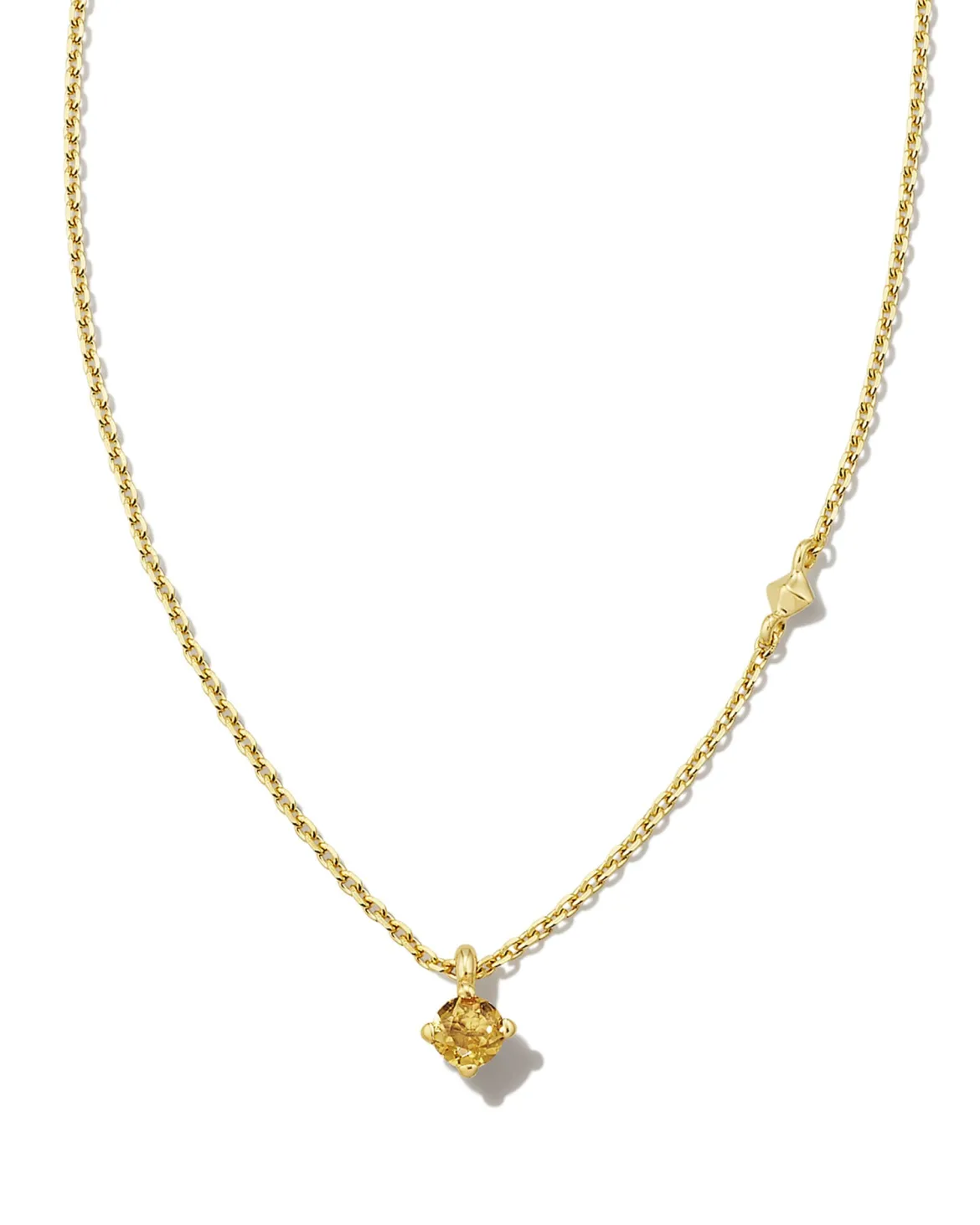 Maisie 18k Gold Vermeil November Pendant Necklace