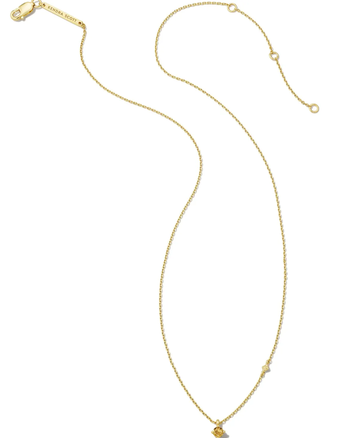 Maisie 18k Gold Vermeil November Pendant Necklace