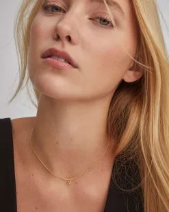 Maisie 18k Gold Vermeil November Pendant Necklace