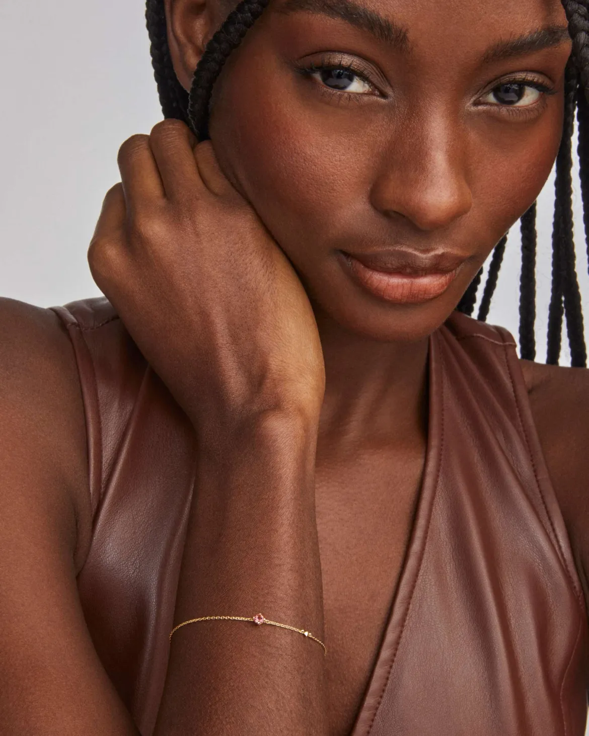 Maisie 18k Gold Vermeil October Delicate Chain Bracelet