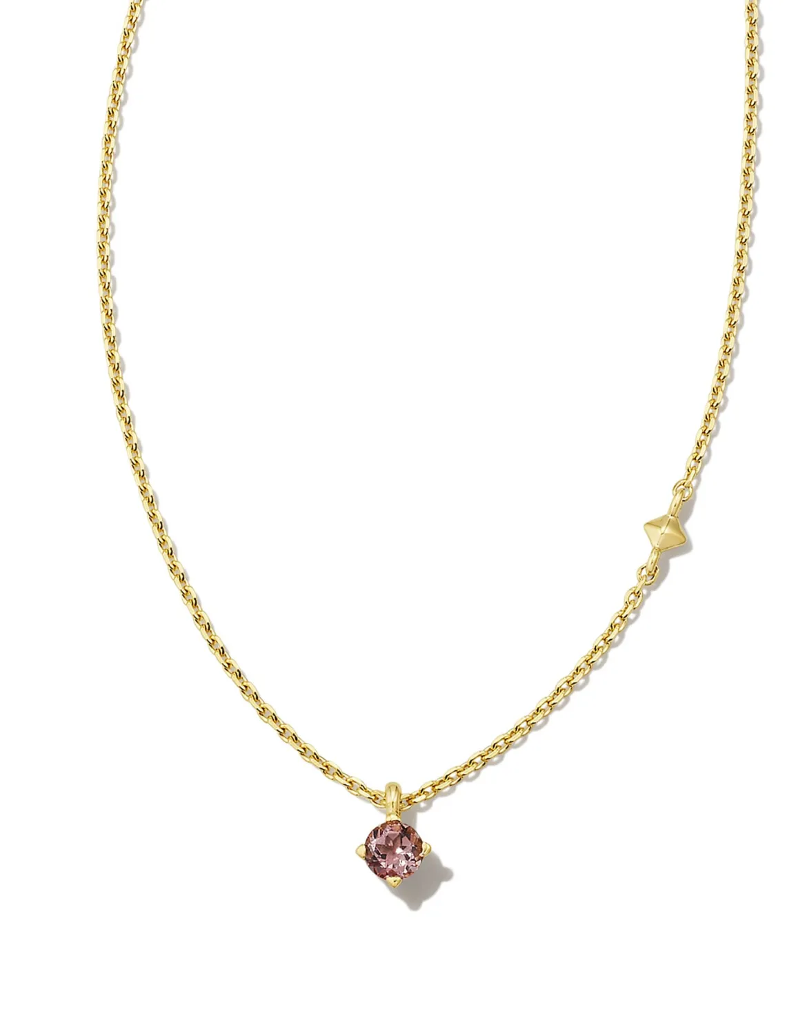 Maisie 18k Gold Vermeil October Pendant Necklace