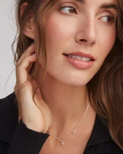 Maisie Sterling Silver June Pendant Necklace