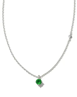 Maisie Sterling Silver May Pendant Necklace