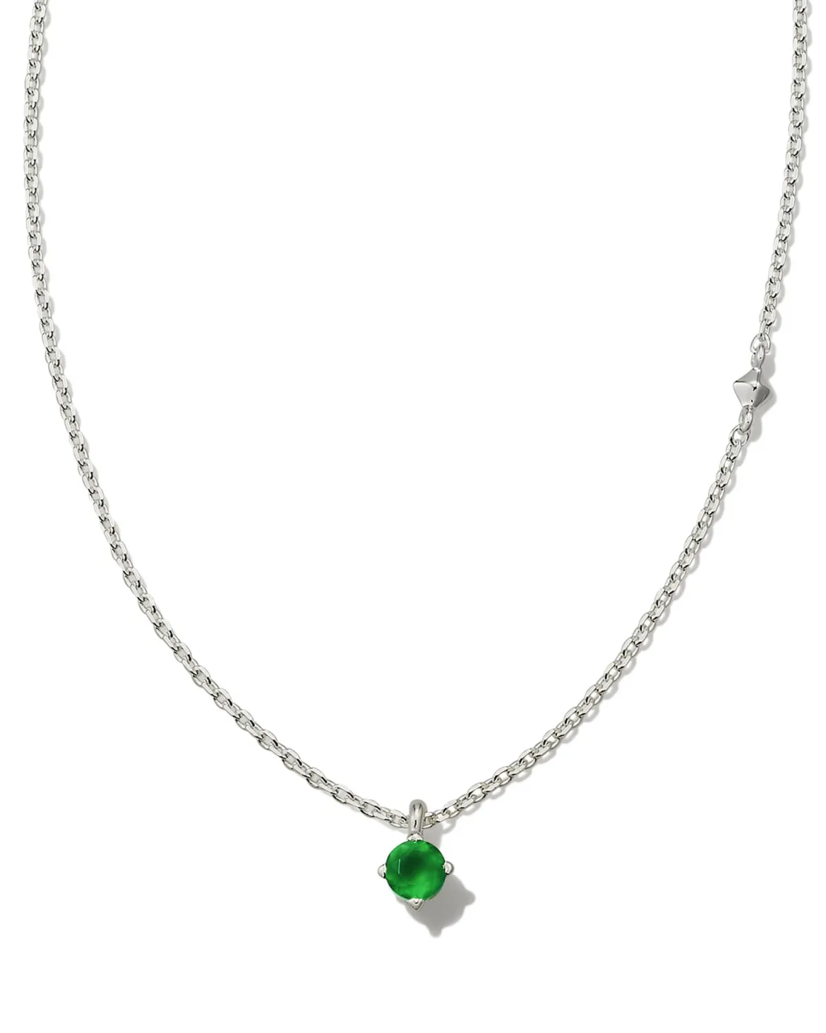 Maisie Sterling Silver May Pendant Necklace