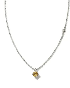 Maisie Sterling Silver November Pendant Necklace