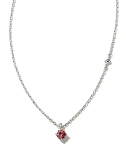 Maisie Sterling Silver October Pendant Necklace
