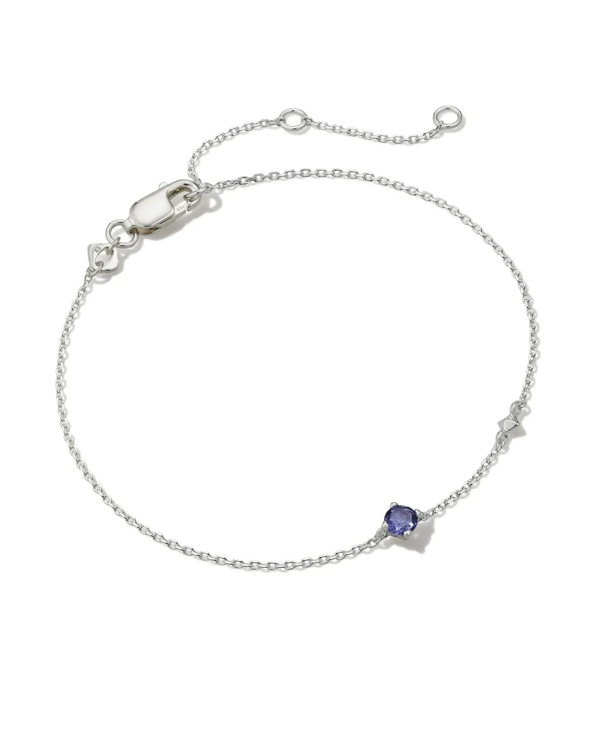 Maisie Sterling SilverSeptember Delicate Chain Bracelet