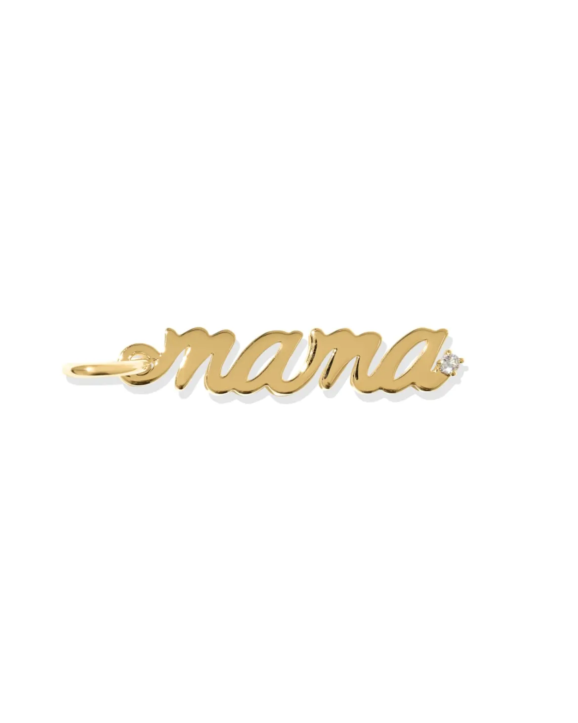 Mama 18k Gold Vermeil Sparkle Charm
