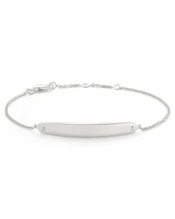 Mattie Bar Delicate Bracelet in Sterling Silver