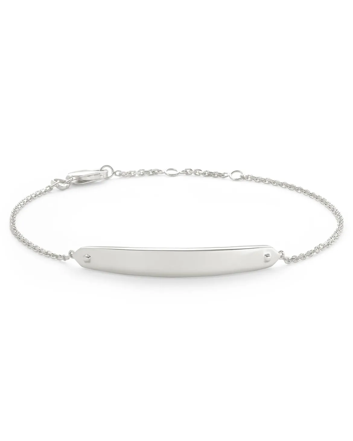 Mattie Bar Delicate Bracelet in Sterling Silver