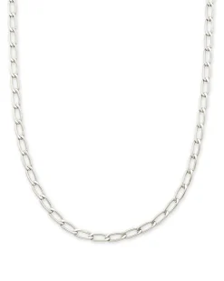 Merrick Chain Necklace in Silver