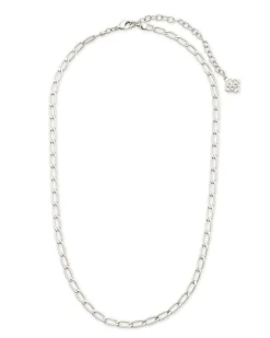 Merrick Chain Necklace in Silver