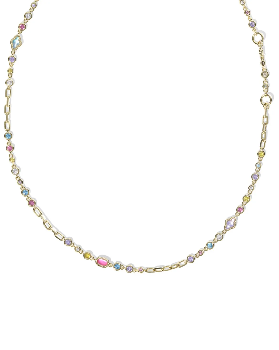 Mini Elisa and Abbie Gold Convertible Strand Necklace
