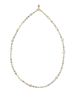 Mini Elisa and Abbie Gold Convertible Strand Necklace