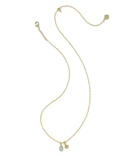 Mini Elisa Dira Gold Necklace