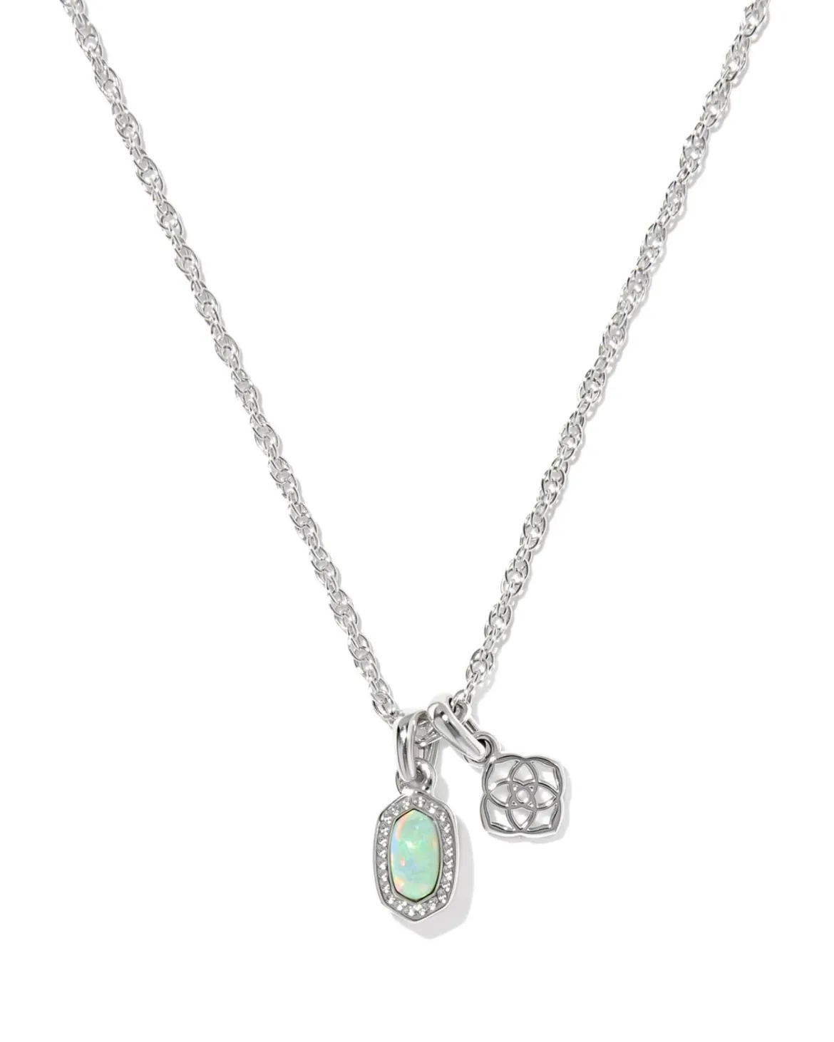 Mini Elisa Dira Silver Necklace