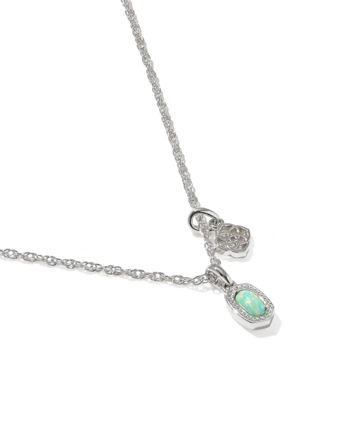 Mini Elisa Dira Silver Necklace