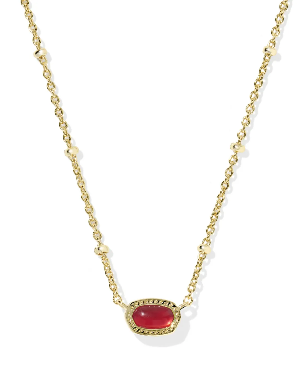 Mini Elisa Gold Satellite Short Pendant Necklace