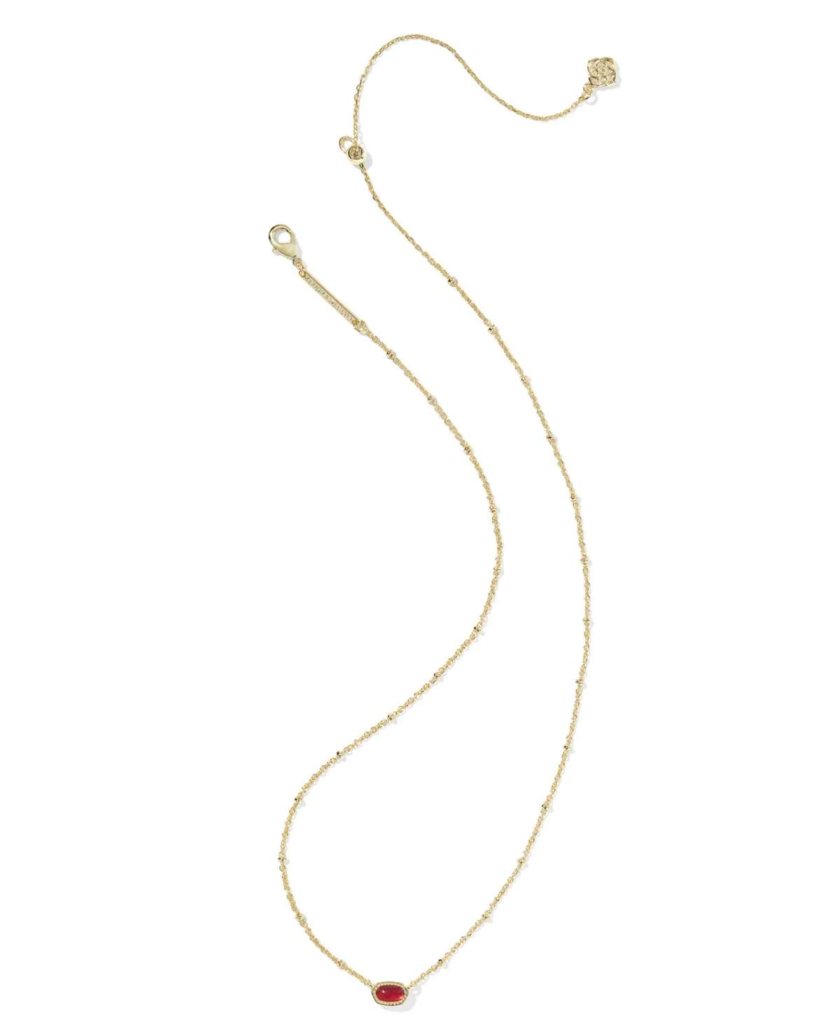 Mini Elisa Gold Satellite Short Pendant Necklace