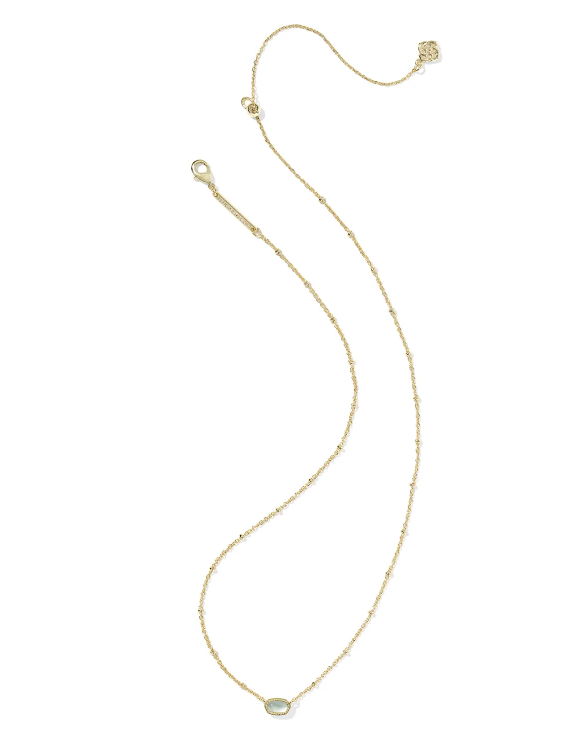 Mini Elisa Gold Satellite Short Pendant Necklace