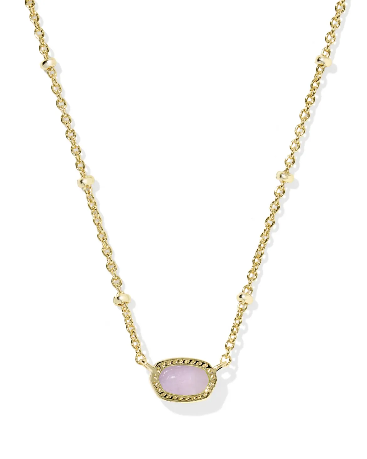 Mini Elisa Gold Satellite Short Pendant Necklace