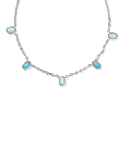 Mini Elisa Silver Strand Necklace