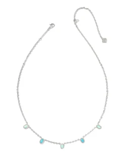 Mini Elisa Silver Strand Necklace