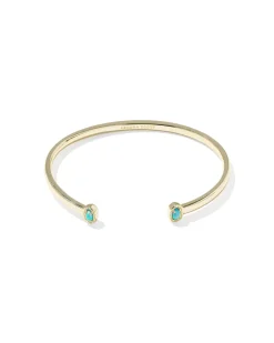 Mini Elton Gold Cuff Bracelet