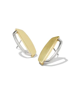 Murphy Stud Earrings in Mixed Metal