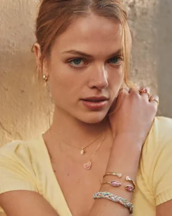 Ophelia Gold Cuff Bracelet