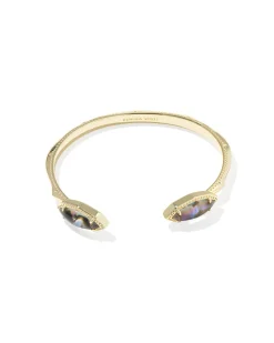 Ophelia Gold Cuff Bracelet