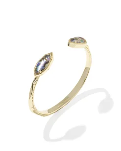 Ophelia Gold Cuff Bracelet