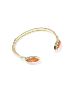 Ophelia Gold Cuff Bracelet