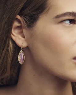 Ophelia Gold Small Drop Earrings