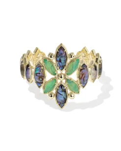 Ophelia Gold Statement Cuff Bracelet