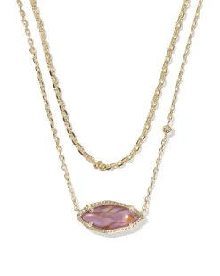 Ophelia Multi Gold Strand Necklace