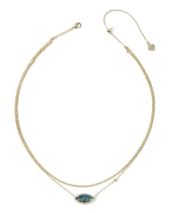 Ophelia Multi Gold Strand Necklace