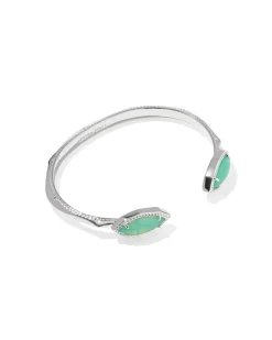 Ophelia Silver Cuff Bracelet