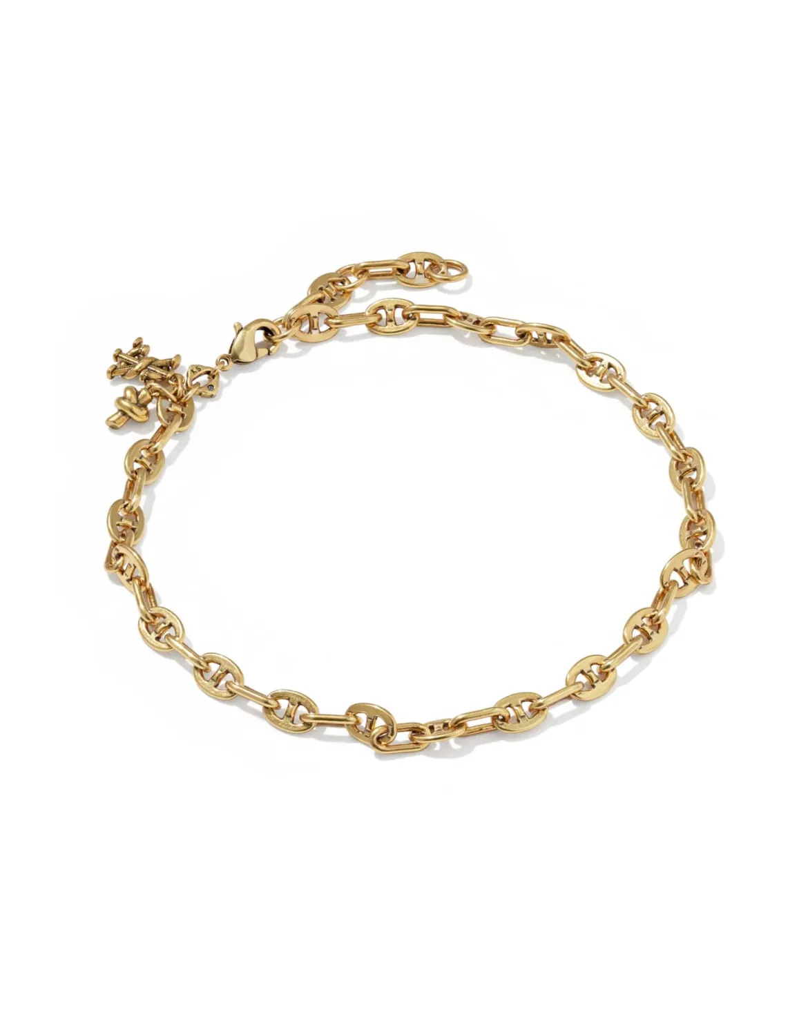Parker Knot Vintage Gold Anklet