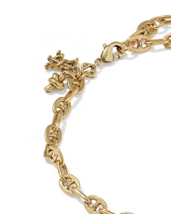Parker Knot Vintage Gold Anklet