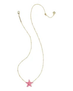 Parker Starfish Gold Short Pendant Necklace