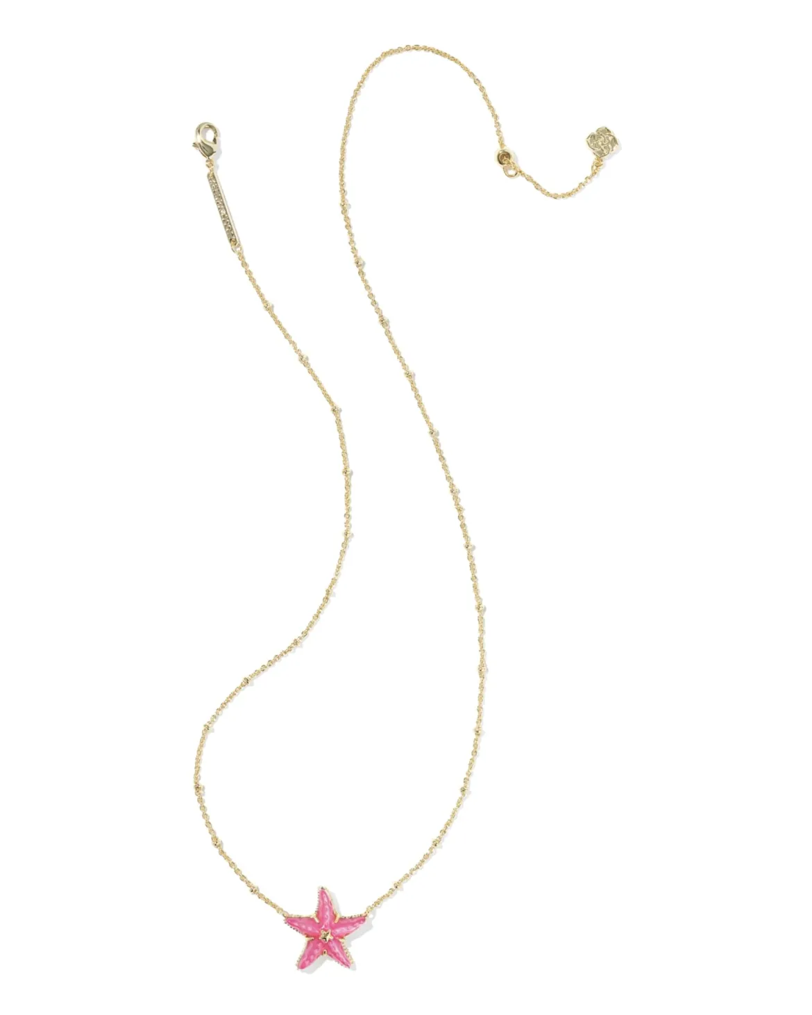 Parker Starfish Gold Short Pendant Necklace